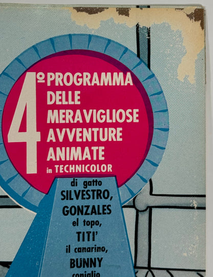 『ルーニー・テューンズ Silvestro contro Gonzales』 映画 ポスター イタリア オリジナル [3132]_2