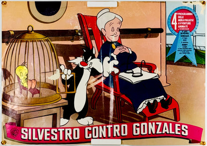 『ルーニー・テューンズ Silvestro contro Gonzales』 映画 ポスター イタリア オリジナル [3132]_1