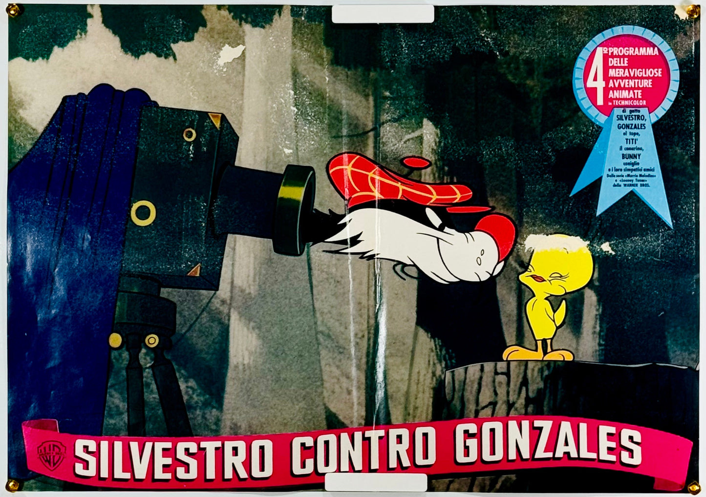 『ルーニー・テューンズ Silvestro contro Gonzales』 映画 ポスター イタリア オリジナル [3134]