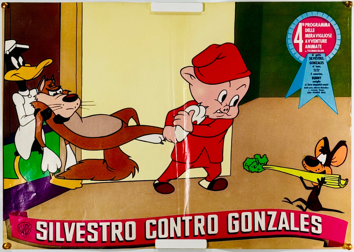 『ルーニー・テューンズ Silvestro contro Gonzales』 映画 ポスター イタリア オリジナル [3135]_1