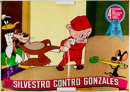 『ルーニー・テューンズ Silvestro contro Gonzales』 映画 ポスター イタリア オリジナル [3135]_1
