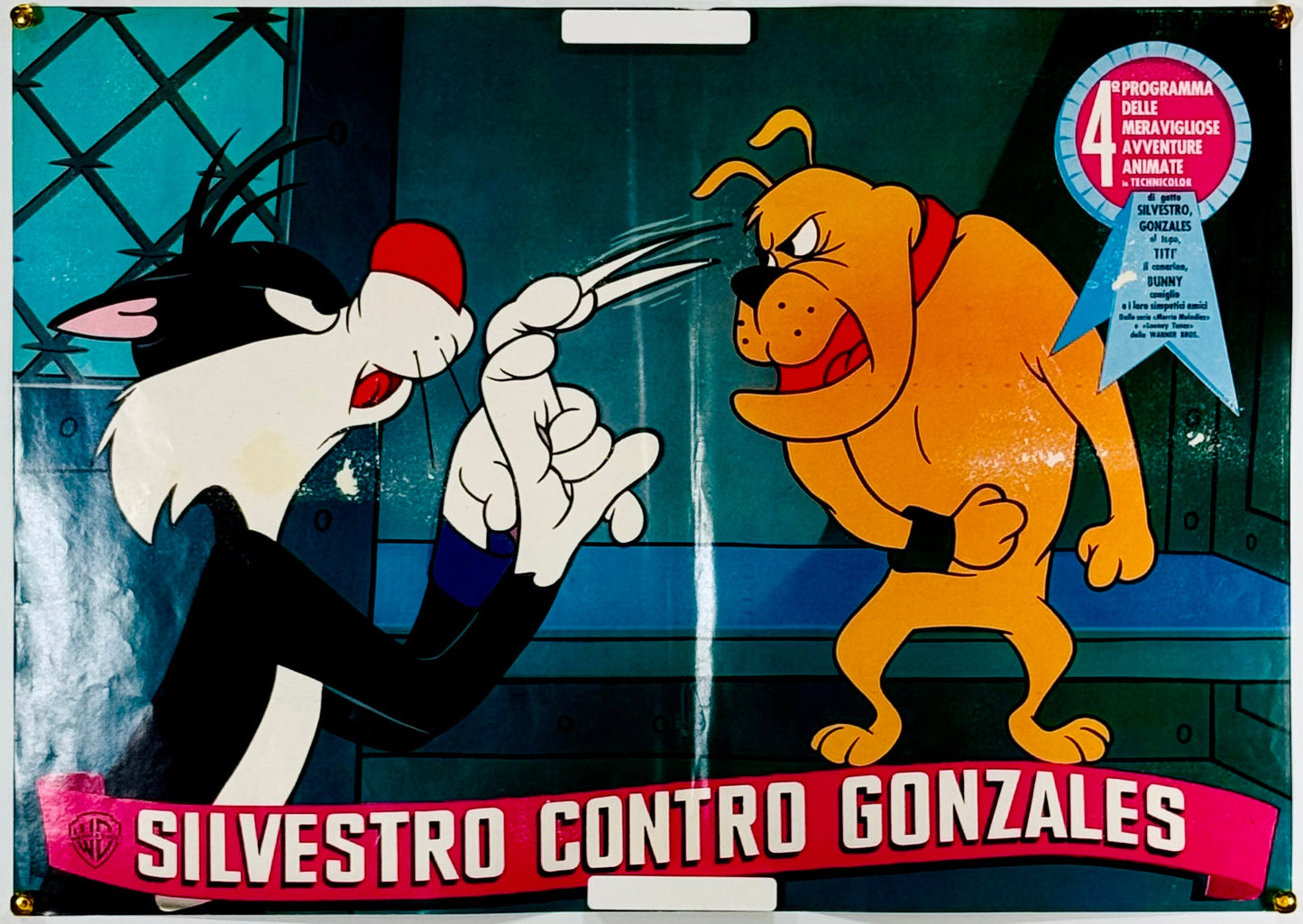 『ルーニー・テューンズ Silvestro contro Gonzales』 映画 ポスター イタリア オリジナル [3136]_1