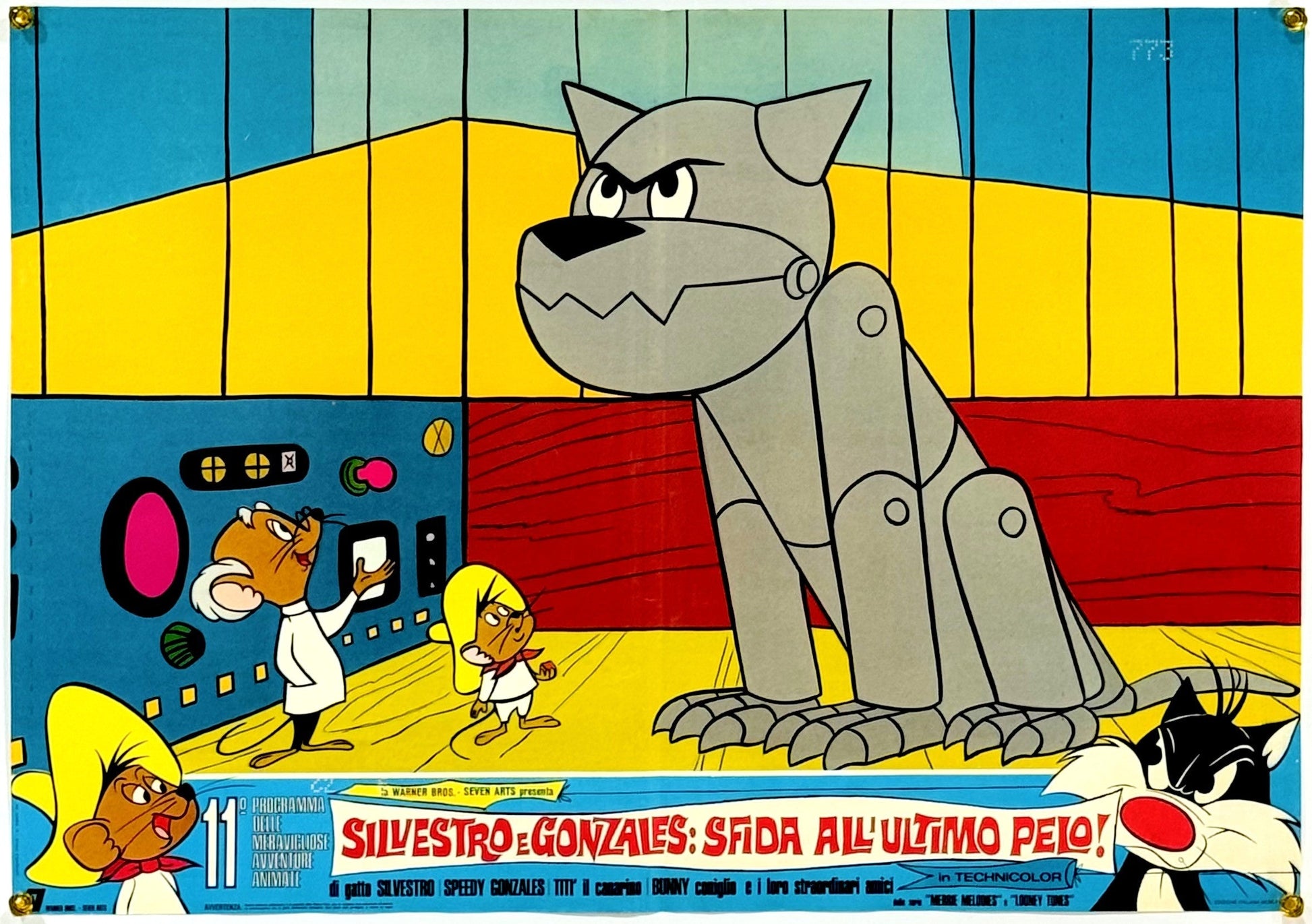 『ルーニー・テューンズ Silvestro e Gonzales : Sfida all'ultimo pelo!』 映画 ポスター イタリア オリジナル [3145]