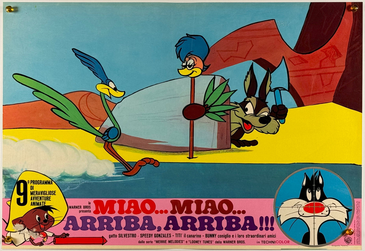 『ルーニー・テューンズ Miao miao arriba arriba!』 映画 ポスター イタリア オリジナル [3160]