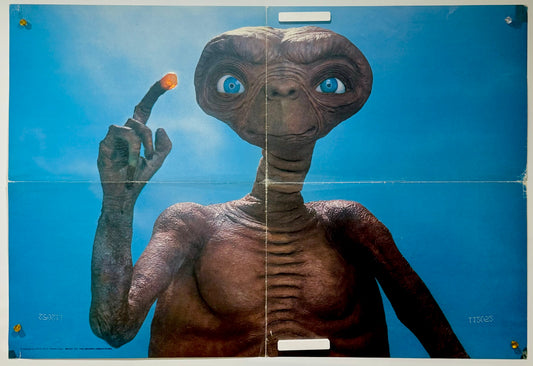 『E.T.』 映画 ポスター イタリア オリジナル [3163]