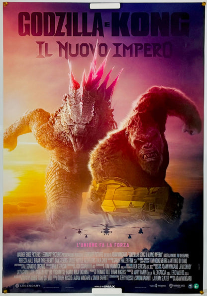 『ゴジラ x コング 新たなる帝国』 映画 ポスター イタリア オリジナル [3165]
