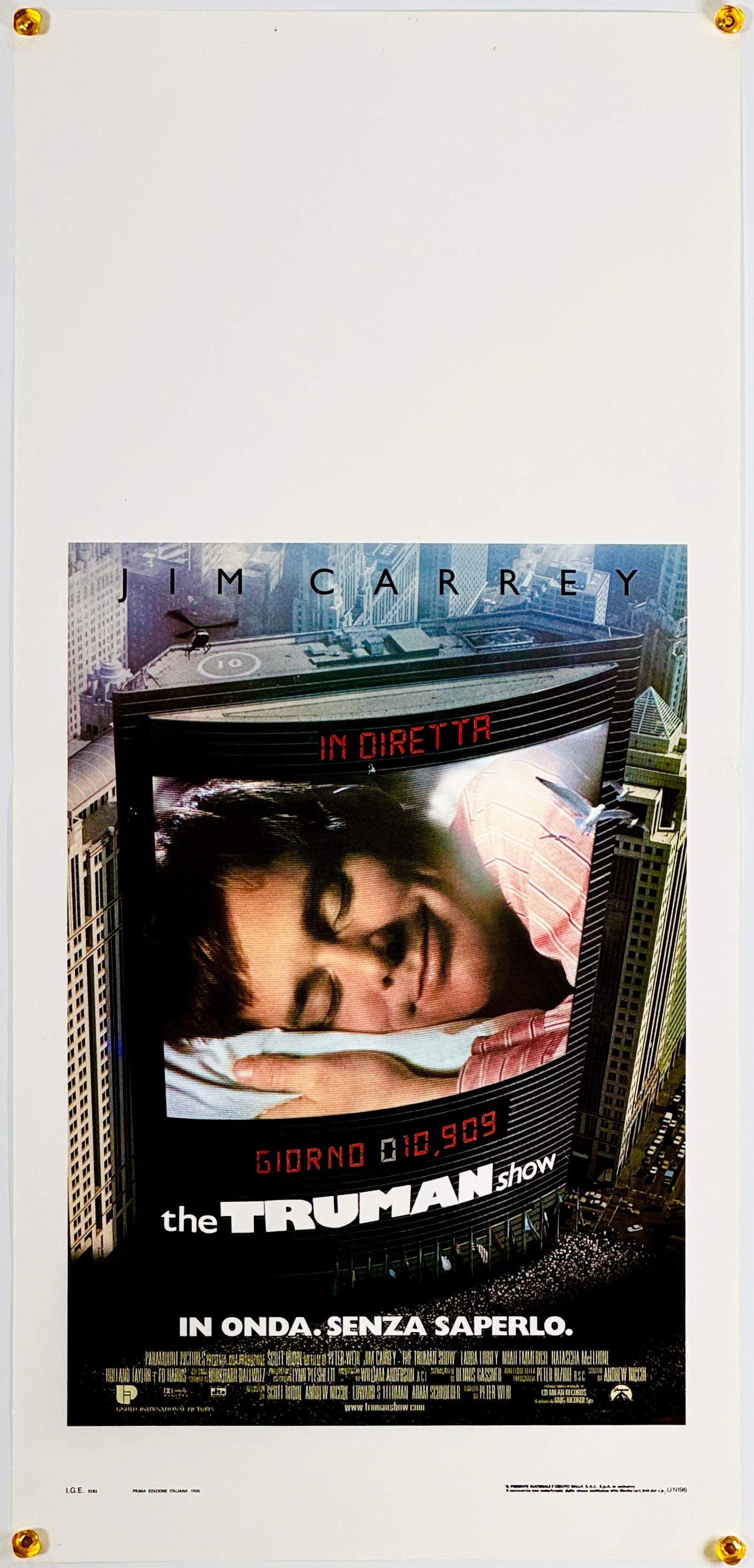 トゥルーマン・ショー』 洋画 イタリア - 海外版映画ポスター専門店