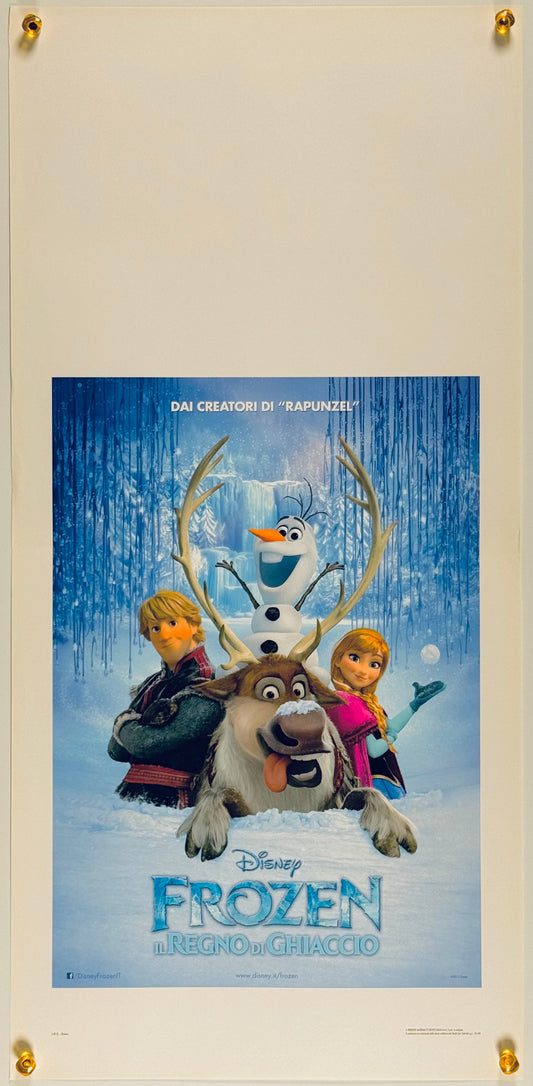 『アナと雪の女王』 映画 ポスター イタリア オリジナル [316]