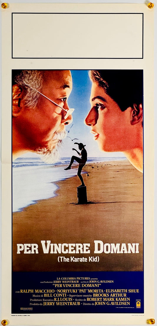 『ベスト・キッド』 映画 ポスター イタリア オリジナル [3177]