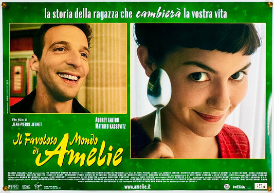 『アメリ』 映画 ポスター イタリア オリジナル [3185]