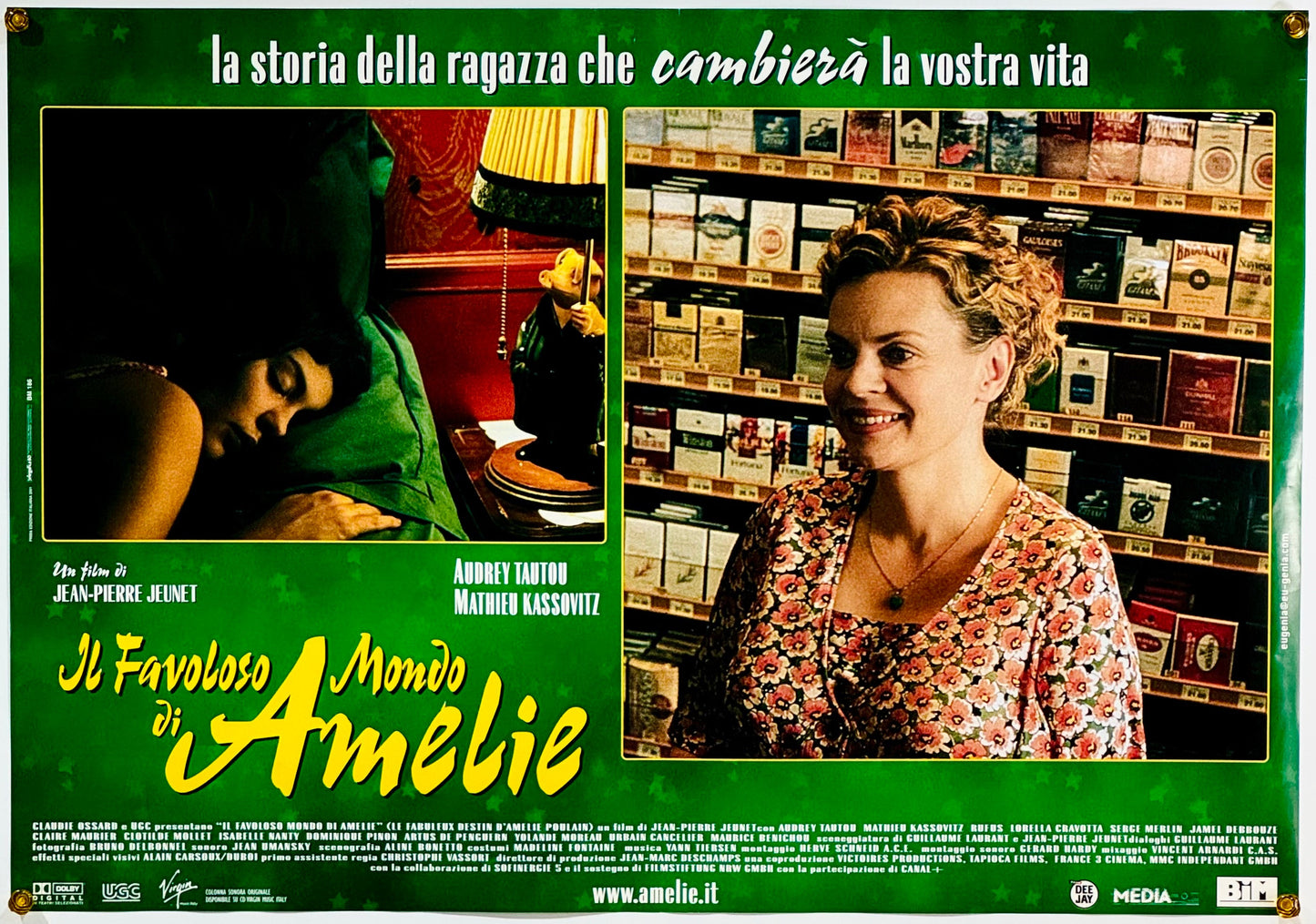 『アメリ』 映画 ポスター イタリア オリジナル [3187]
