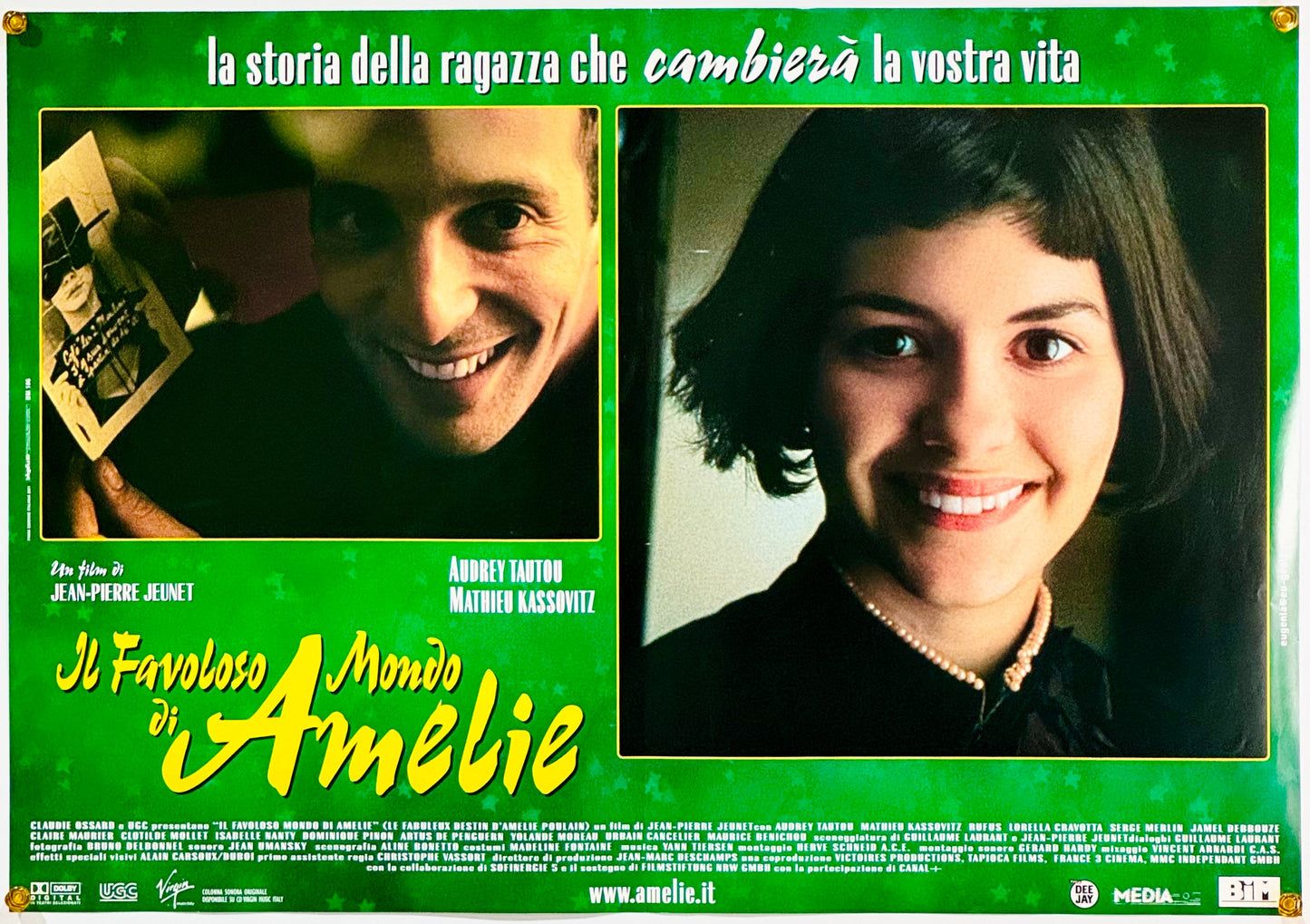 『アメリ』 映画 ポスター イタリア オリジナル [3188]