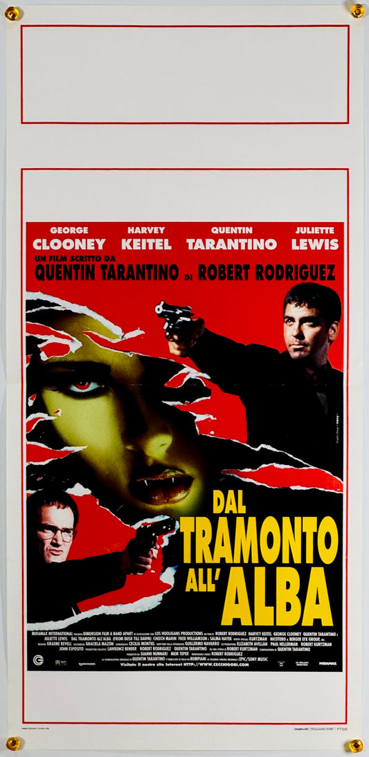 『フロム・ダスク・ティル・ドーン』 映画 ポスター イタリア オリジナル [3192]