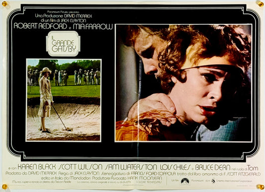 『華麗なるギャツビー (1974)』 映画 ポスター イタリア オリジナル [3202]