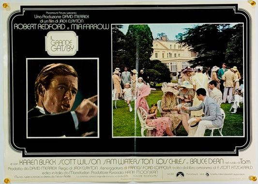 『華麗なるギャツビー (1974)』 映画 ポスター イタリア オリジナル [3203]