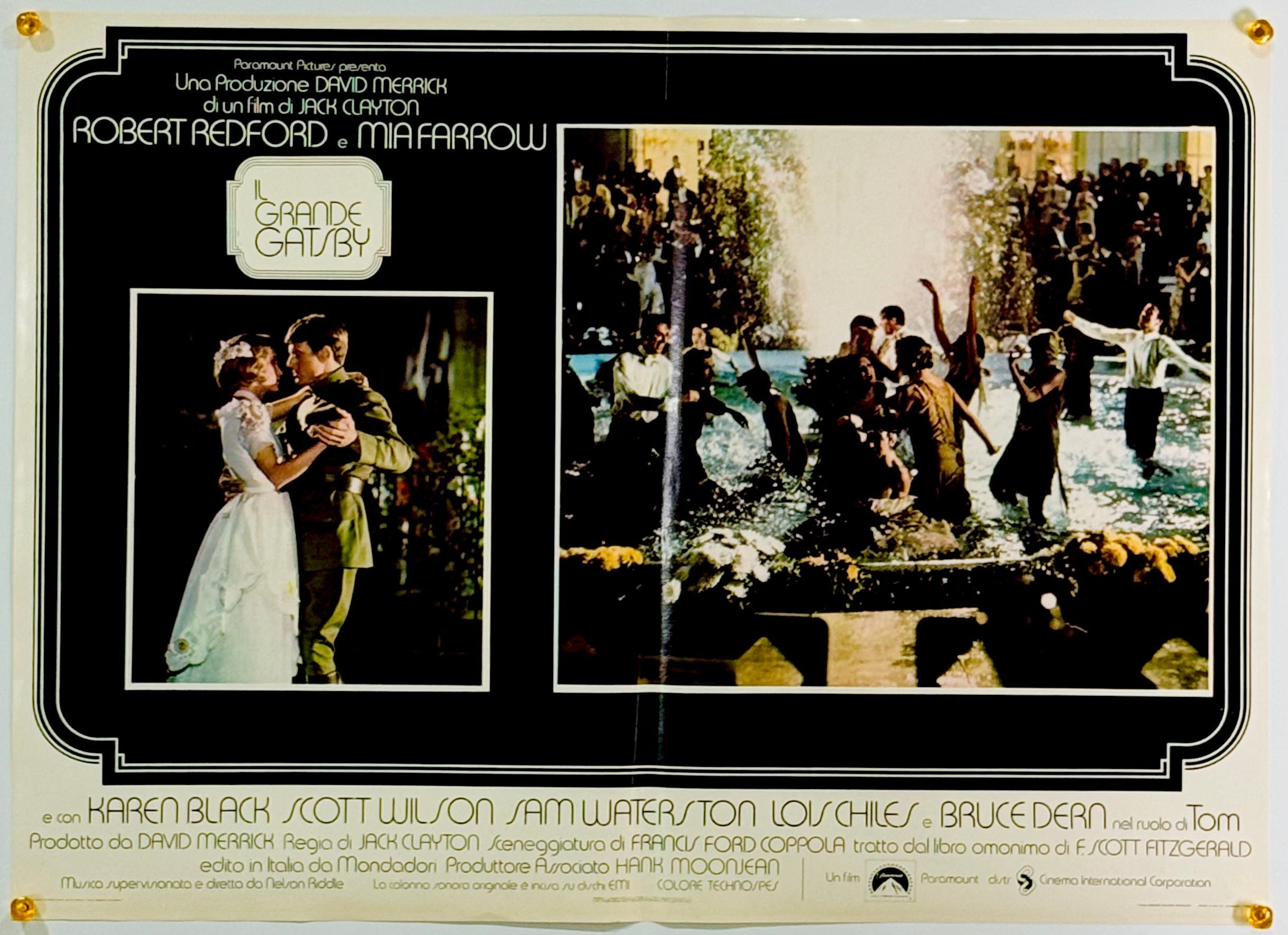 華麗なるギャツビー (1974)』 洋画 イタリア - 海外版映画ポスター専門