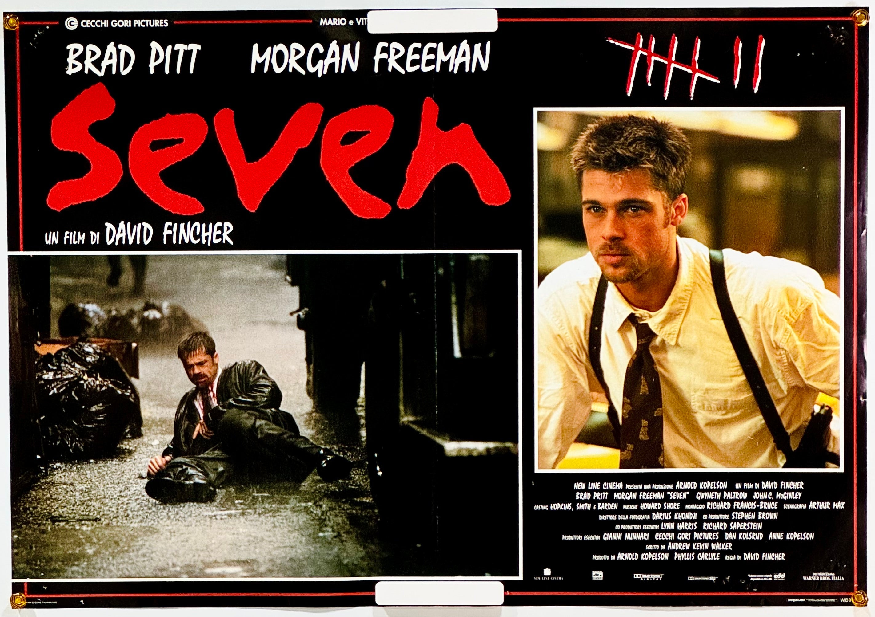 セブン』 洋画 イタリア - 海外版映画ポスター専門店 - – Fine select