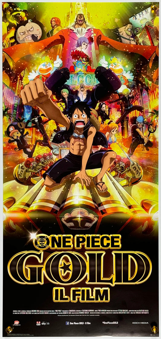 『ONE PIECE FILM GOLD』 映画 ポスター イタリア オリジナル [327]