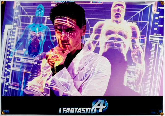 『ファンタスティック・フォー 超能力ユニット』 映画 ポスター イタリア オリジナル [3281]