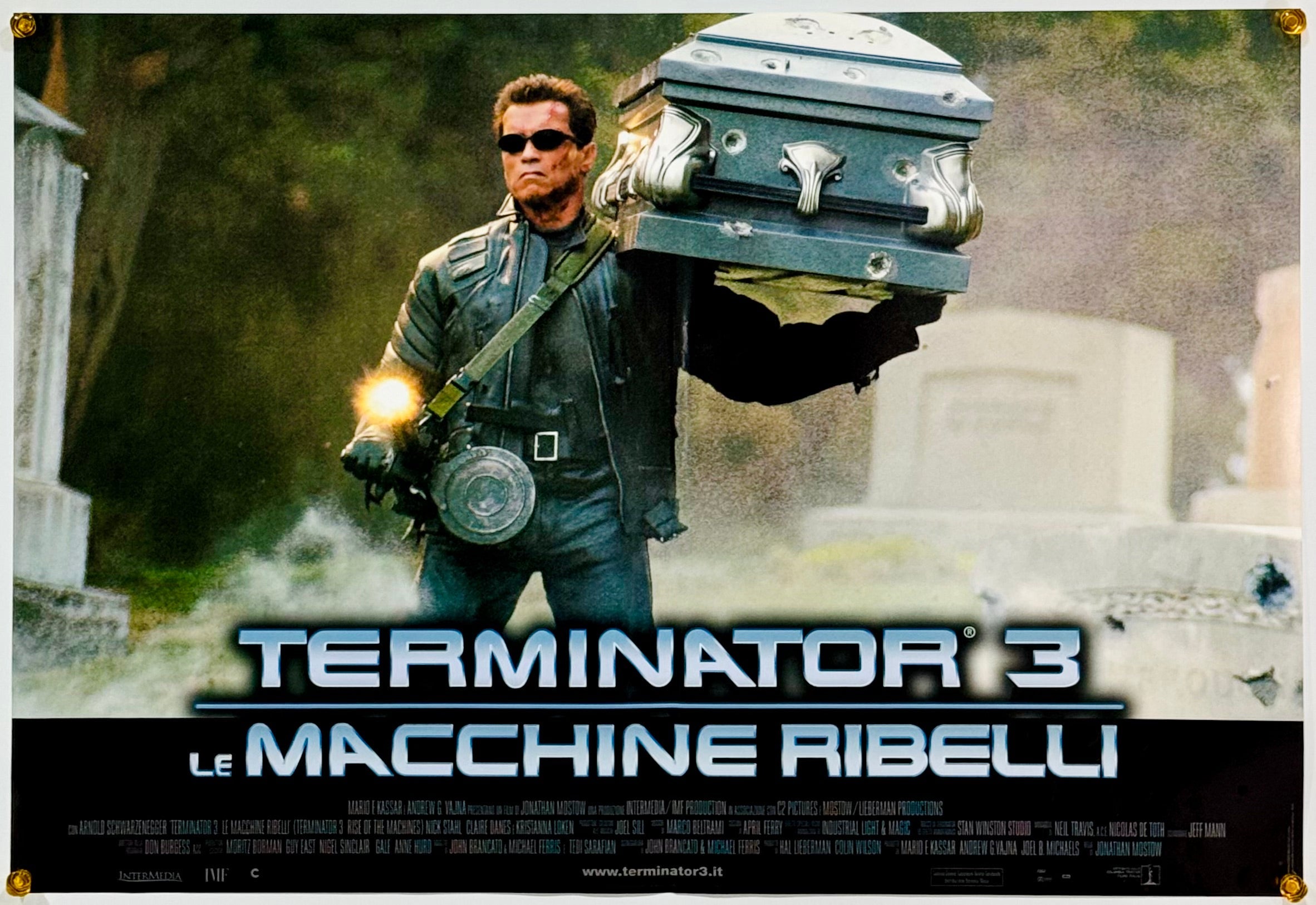 ターミネーター 3　ポスター　73×52 ターミネーター3』 洋画 イタリア - 海外版映画ポスター専門店