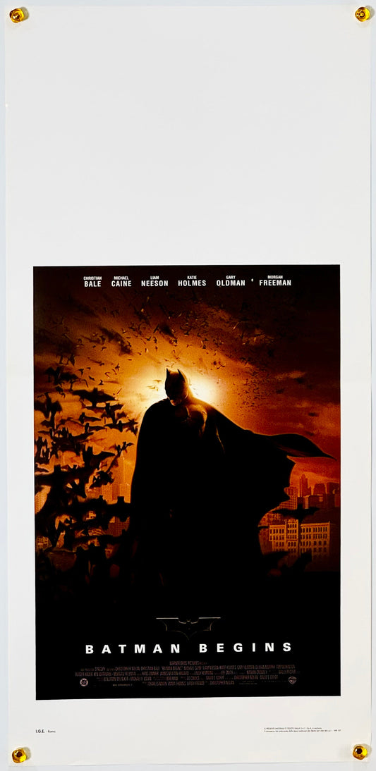 『バットマン ビギンズ』 映画 ポスター イタリア オリジナル [3321]