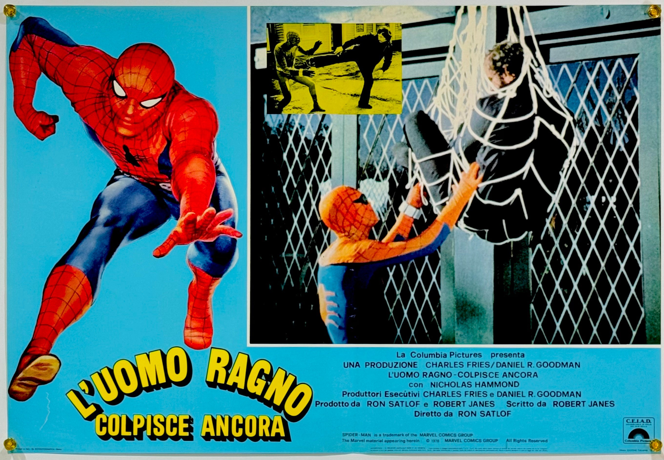 スパイダーマン プルトニウムを追え』 洋画 イタリア - 海外版