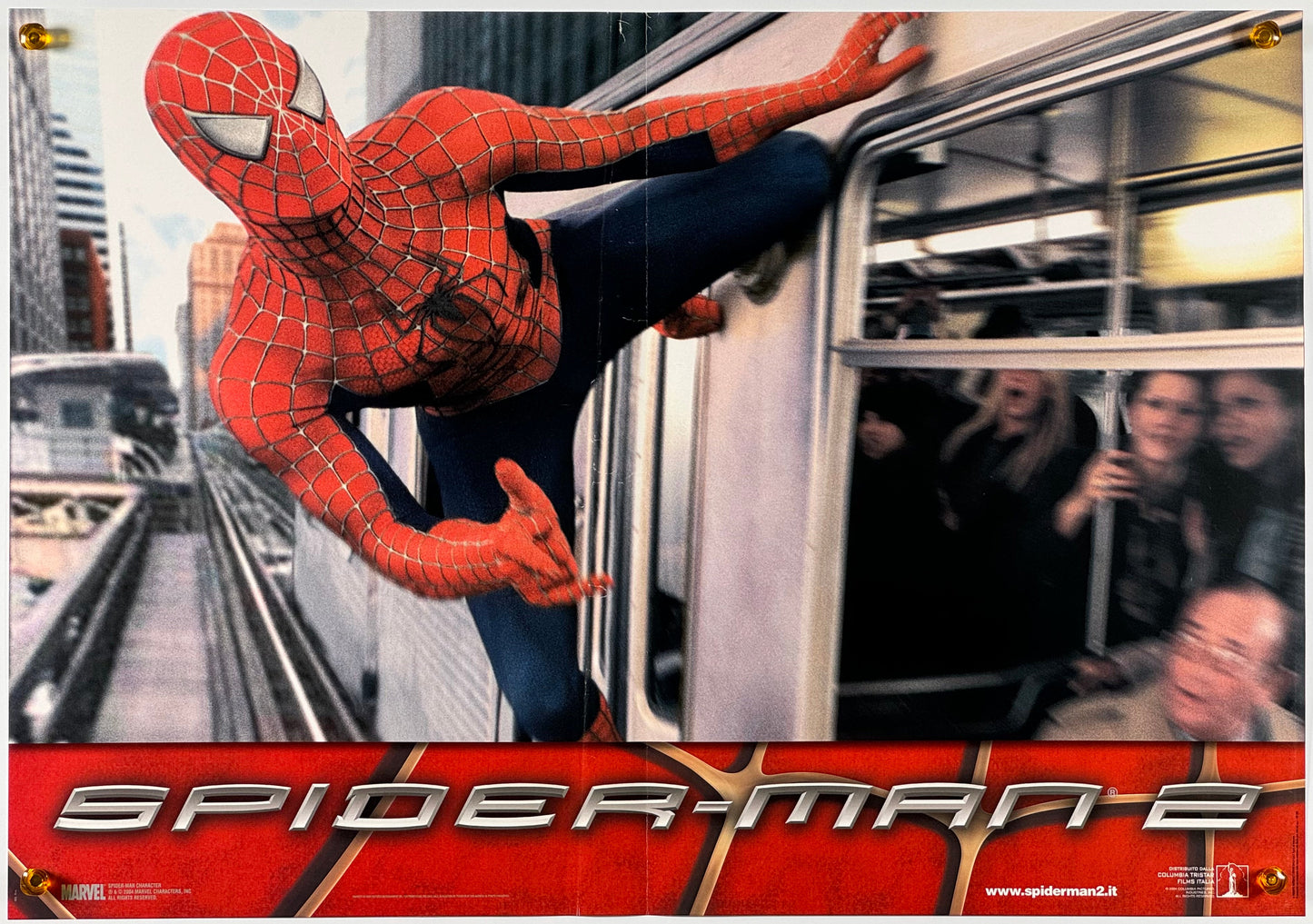 『スパイダーマン2』 映画 ポスター イタリア オリジナル [3329]