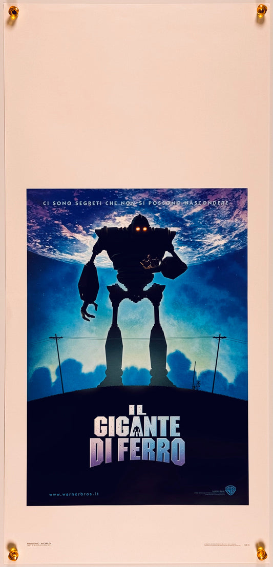 『アイアン・ジャイアント』 映画 ポスター イタリア オリジナル [332]