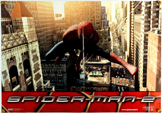 『スパイダーマン2』 映画 ポスター イタリア オリジナル [3330]
