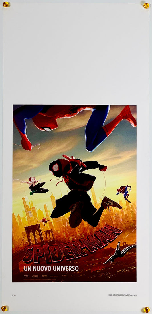 『スパイダーマン スパイダーバース』 映画 ポスター イタリア オリジナル [3333]