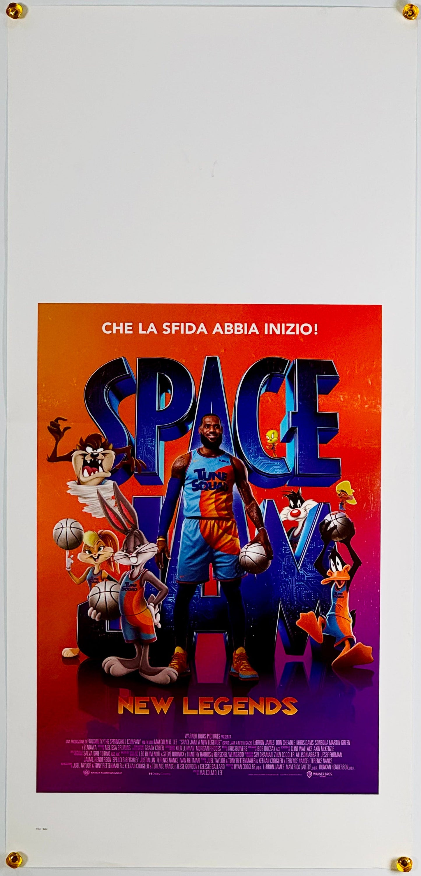 『スペース・プレイヤーズ』 映画 ポスター イタリア オリジナル [3338]
