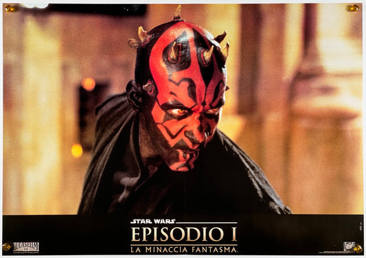 『スター・ウォーズ エピソード1/ファントム・メナス』 映画 ポスター イタリア オリジナル [3340]