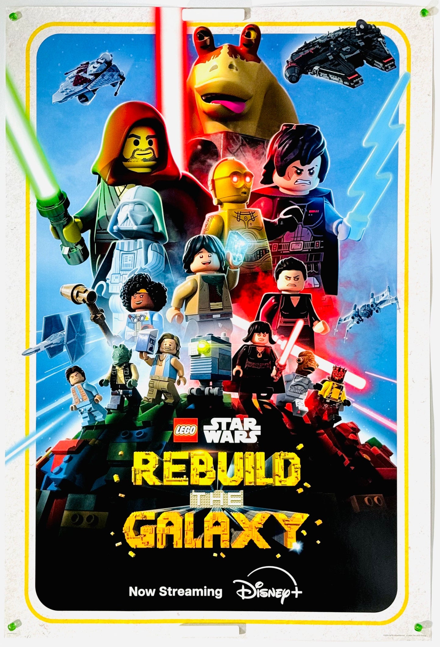 『LEGO スター・ウォーズ リビルド・ザ・ギャラクシー』 映画 ポスター アメリカ オリジナル [3344]