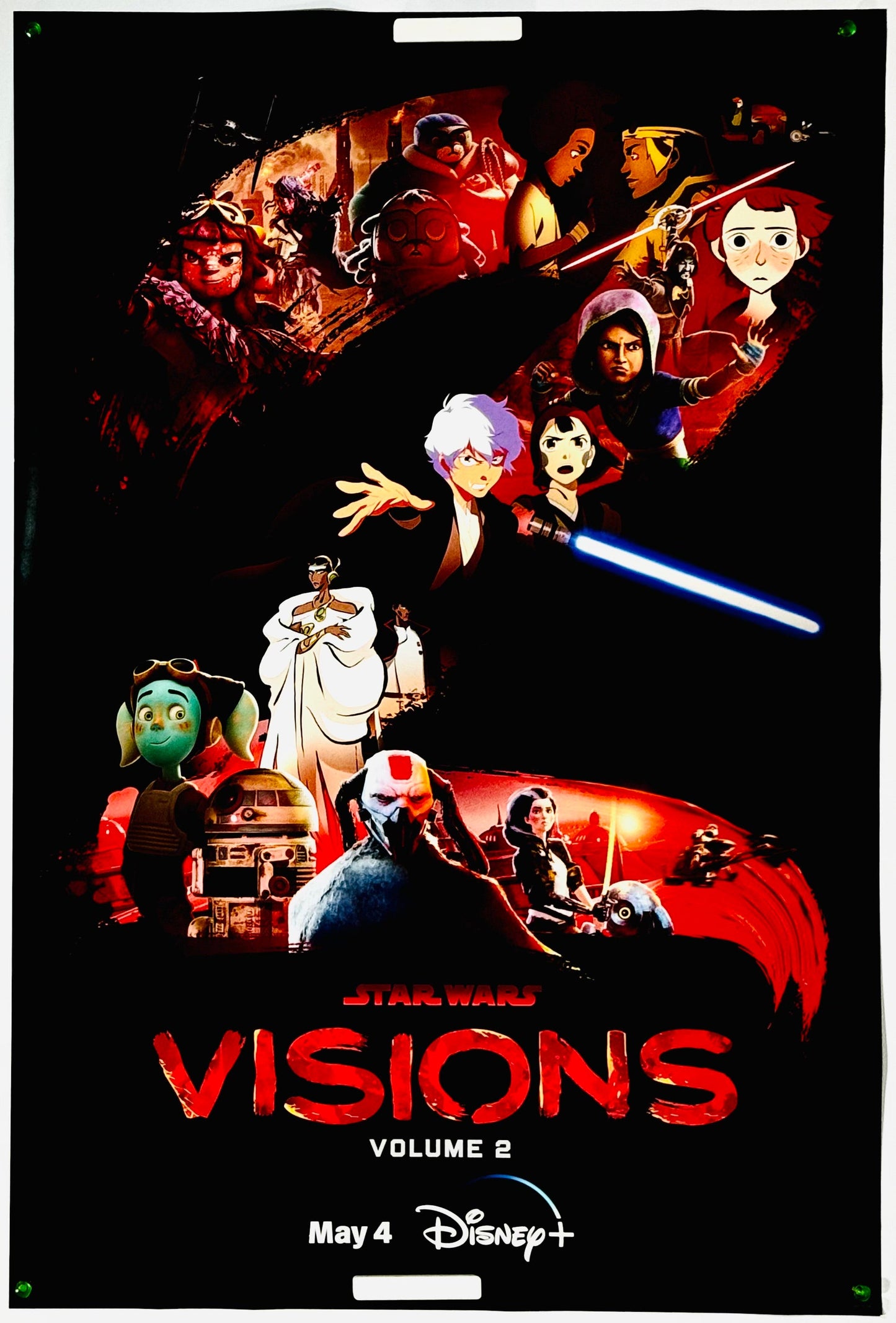 『スター・ウォーズ: ビジョンズ Volume 2』 映画 ポスター アメリカ オリジナル [3346]
