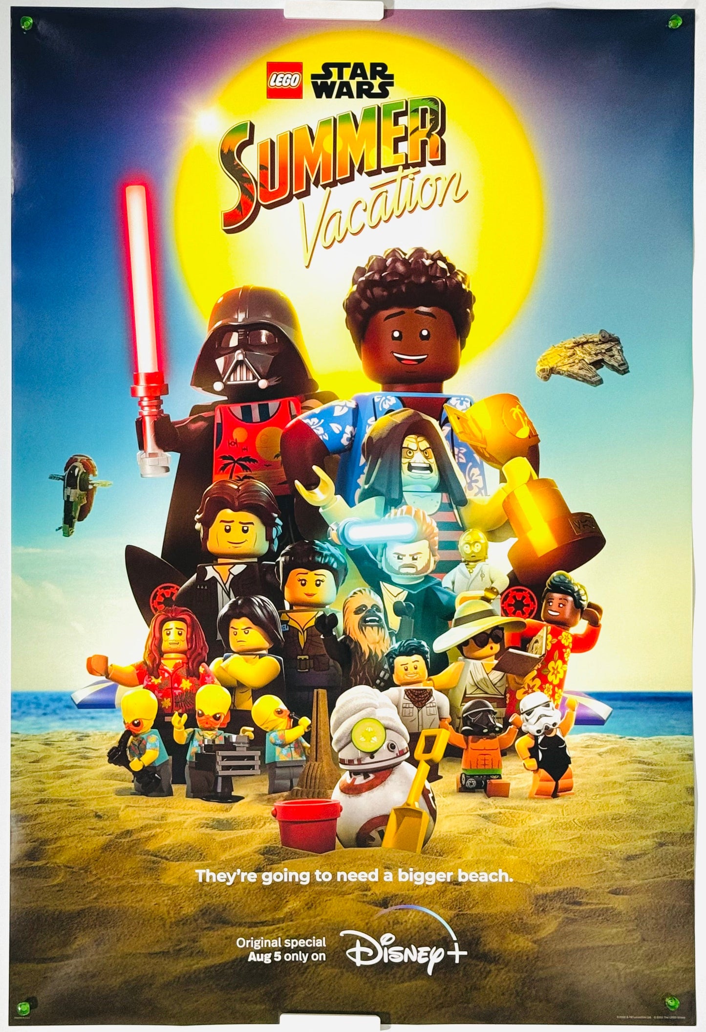 『LEGO サマー・バケーション スター・ウォーズ』 映画 ポスター アメリカ オリジナル [3347]