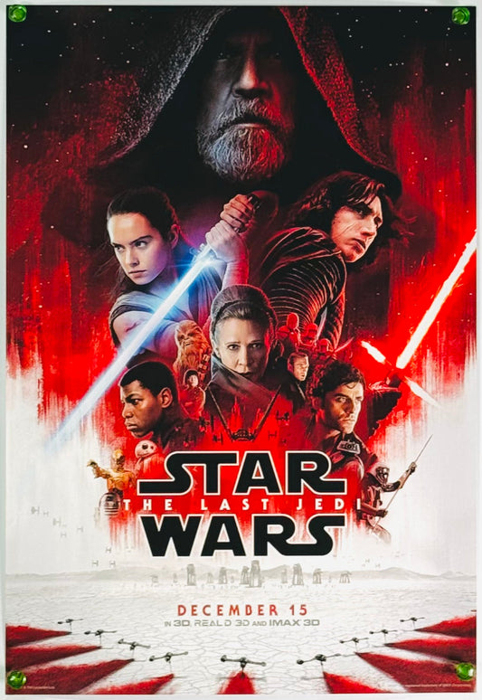 『スター・ウォーズ/最後のジェダイ』 映画 ポスター アメリカ オリジナル [3352]