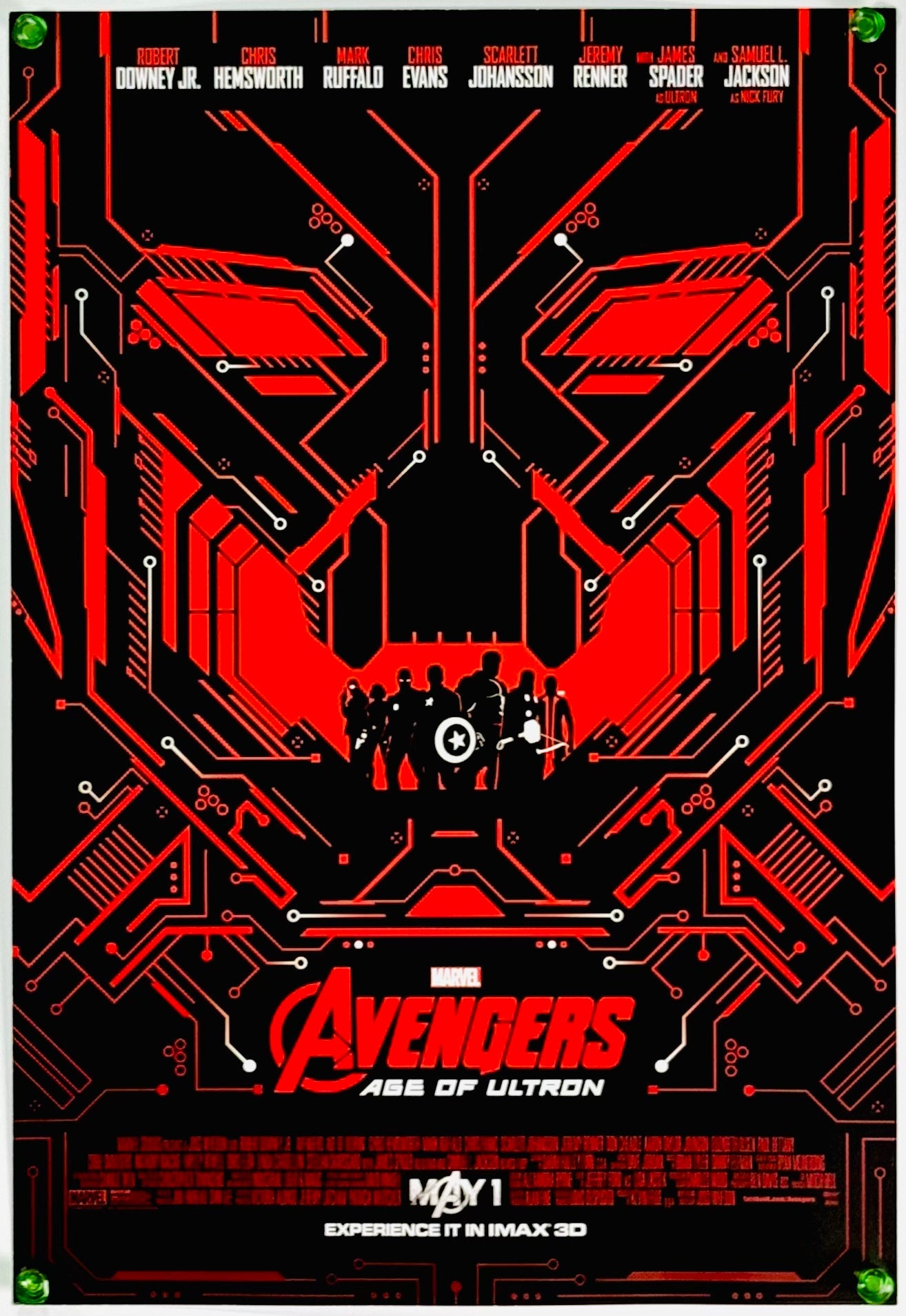 『アベンジャーズ エイジ・オブ・ウルトロン』 映画 ポスター アメリカ オリジナル [3353]