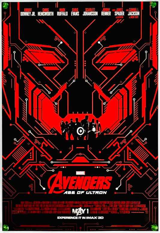 『アベンジャーズ エイジ・オブ・ウルトロン』 映画 ポスター アメリカ オリジナル [3353]