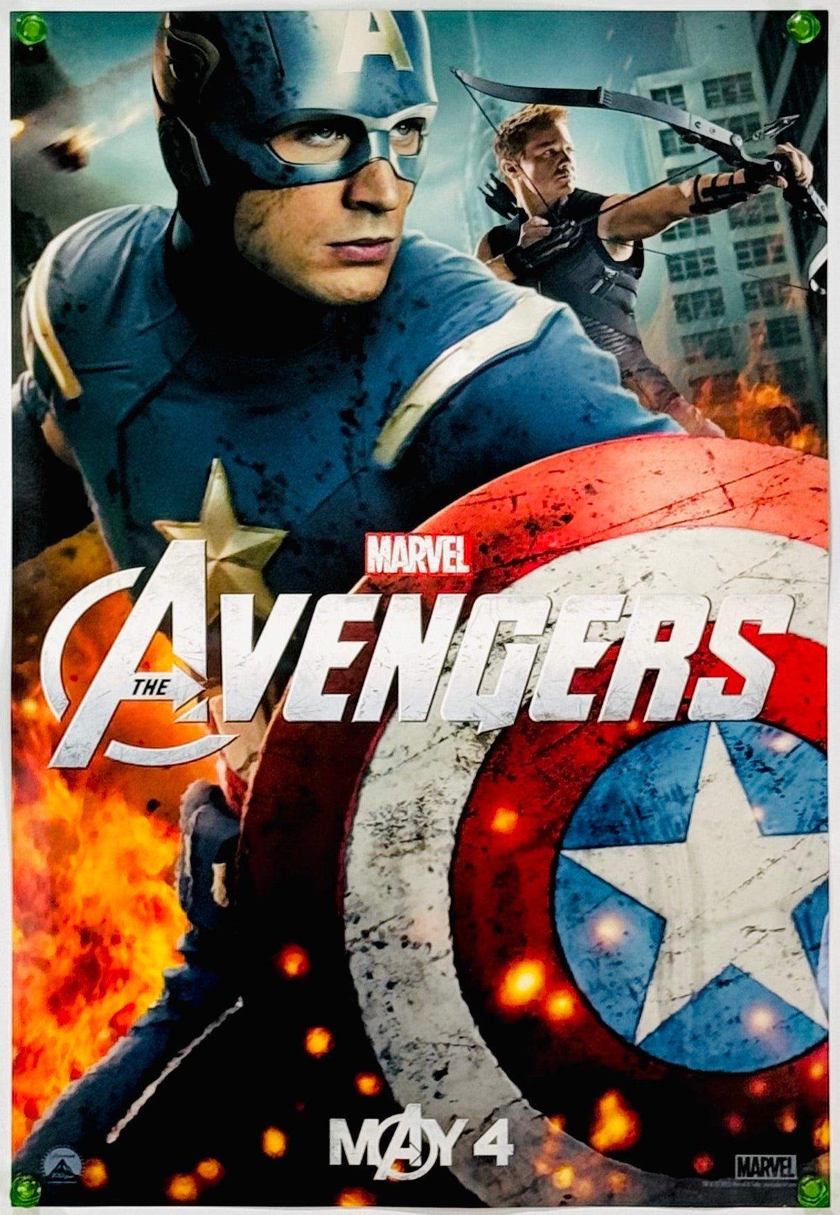 『アベンジャーズ (キャプテン・アメリカ / マイティ・ソー)』 映画 ポスター アメリカ オリジナル [3357]