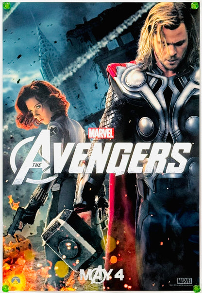 『アベンジャーズ (キャプテン・アメリカ / マイティ・ソー)』 映画 ポスター アメリカ オリジナル [3357]