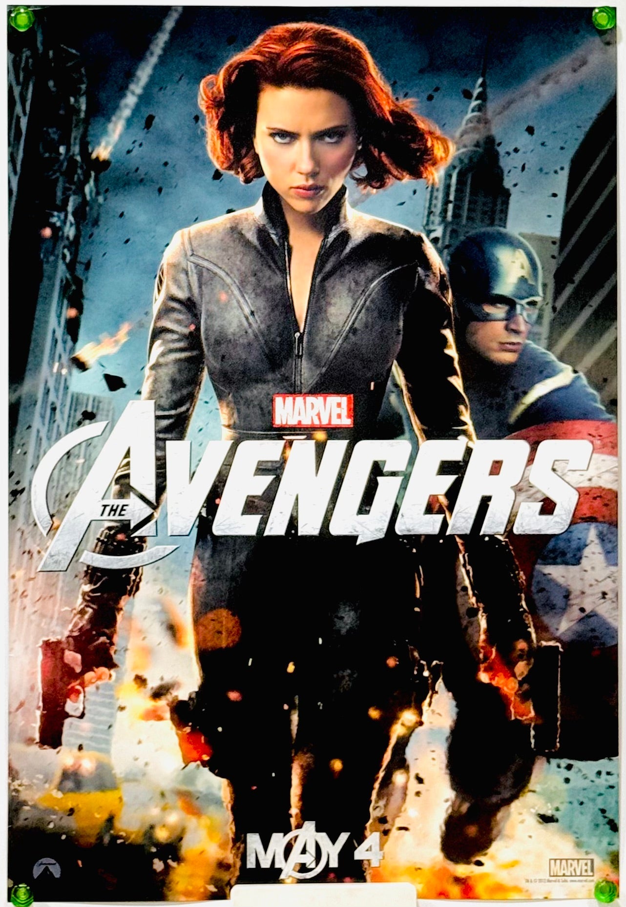 『アベンジャーズ (ホークアイ / ブラック・ウィドウ)』 映画 ポスター アメリカ オリジナル [3358]