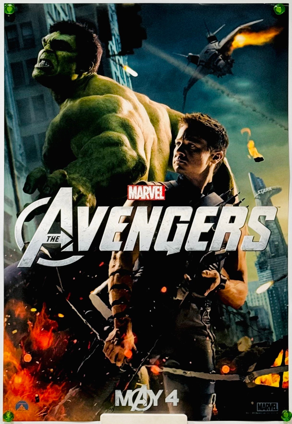 『アベンジャーズ (ホークアイ / ブラック・ウィドウ)』 映画 ポスター アメリカ オリジナル [3358]