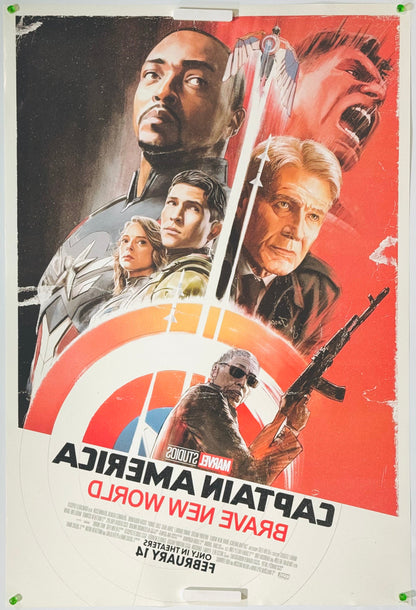 『キャプテン・アメリカ：ブレイブ・ニュー・ワールド』 映画 ポスター アメリカ オリジナル [3361]