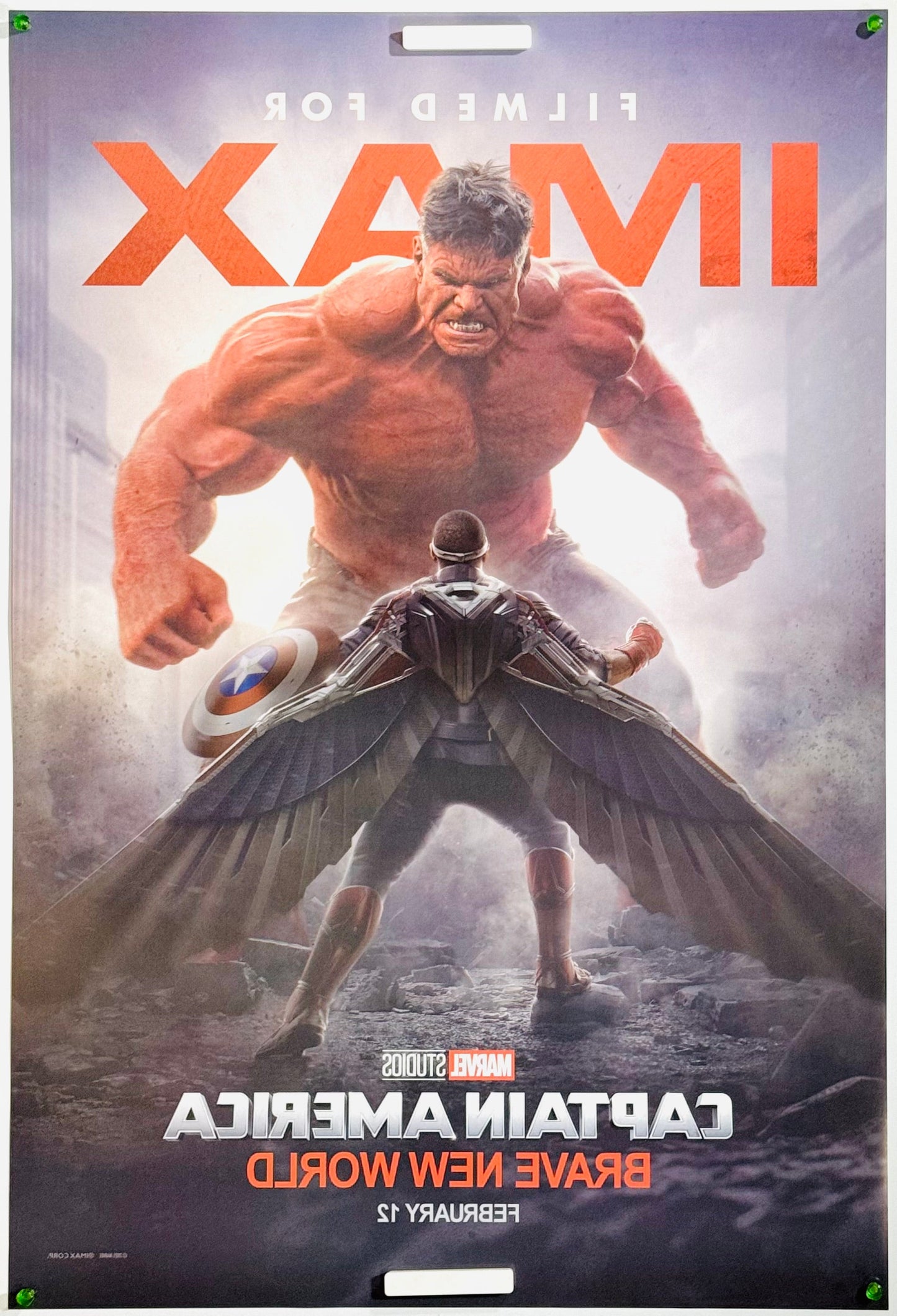 『キャプテン・アメリカ：ブレイブ・ニュー・ワールド』 映画 ポスター アメリカ オリジナル [3368]