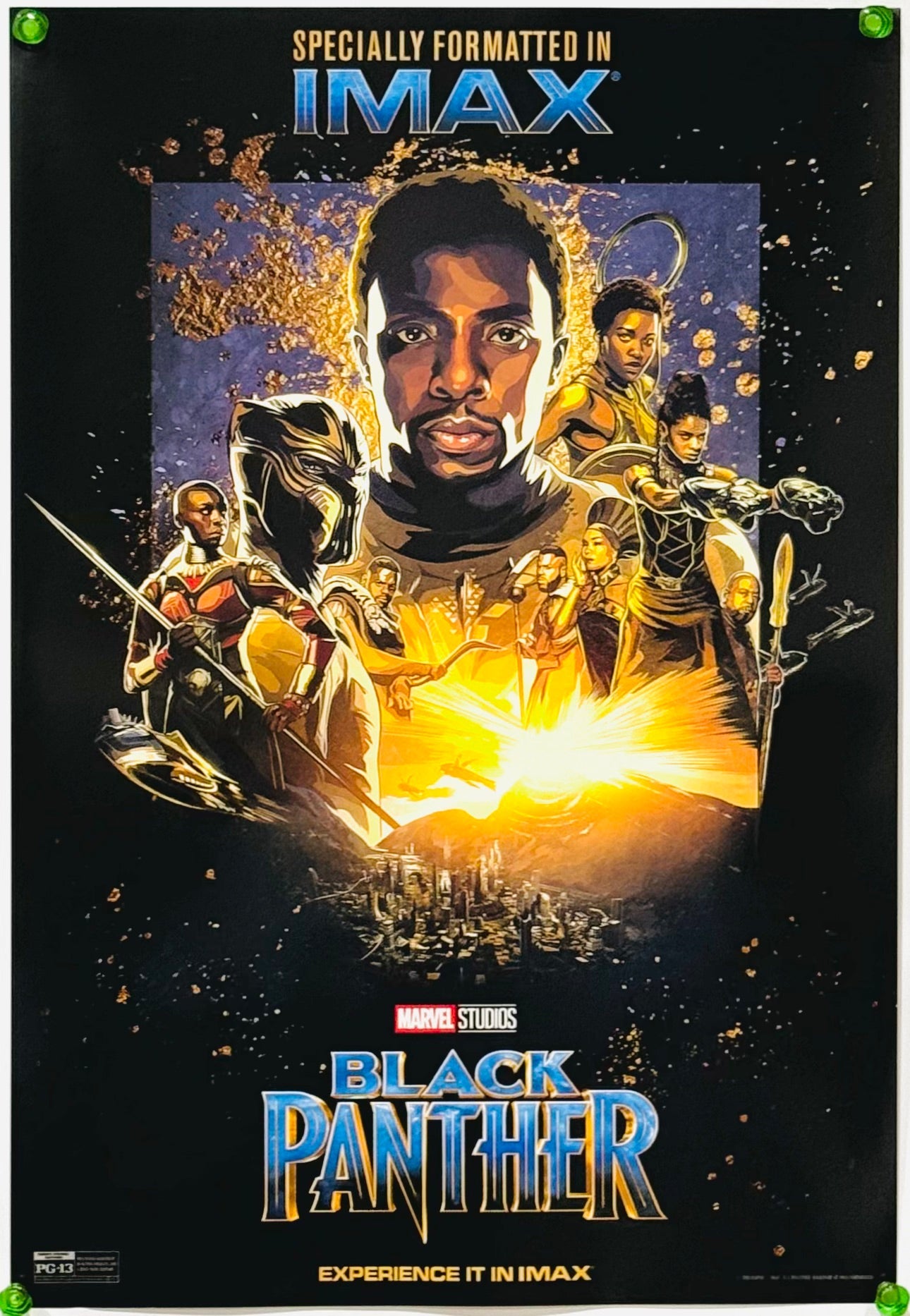 『ブラックパンサー』 映画 ポスター アメリカ オリジナル [3373]