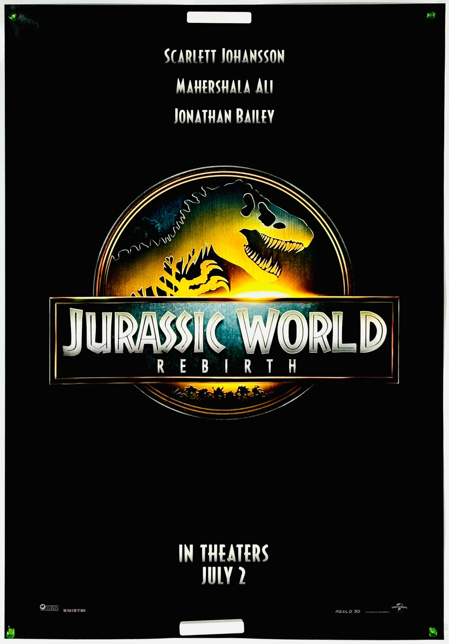 『ジュラシック・ワールド 復活の大地』 映画 ポスター アメリカ オリジナル [3376]