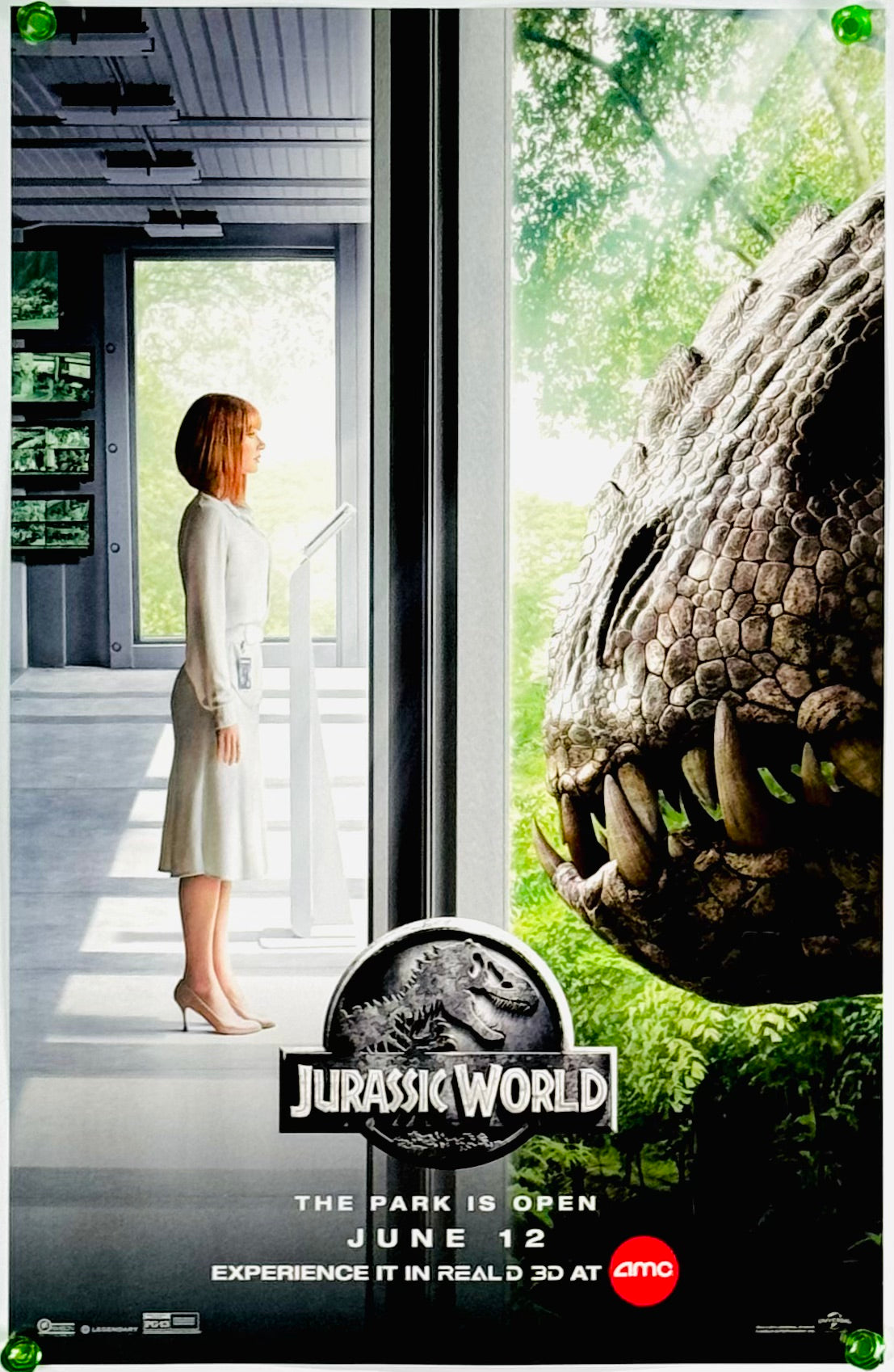 『ジュラシック・ワールド』 映画 ポスター アメリカ オリジナル [3380]