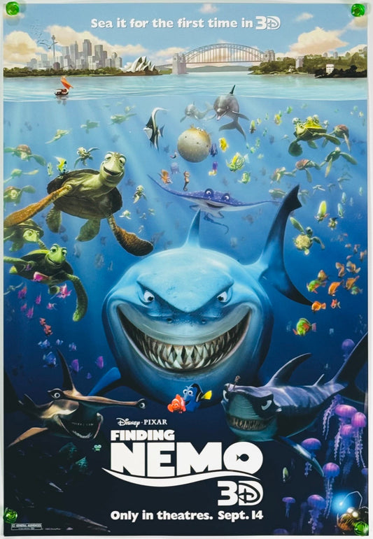 『ファインディング・ニモ 3D』 映画 ポスター アメリカ オリジナル [3393]
