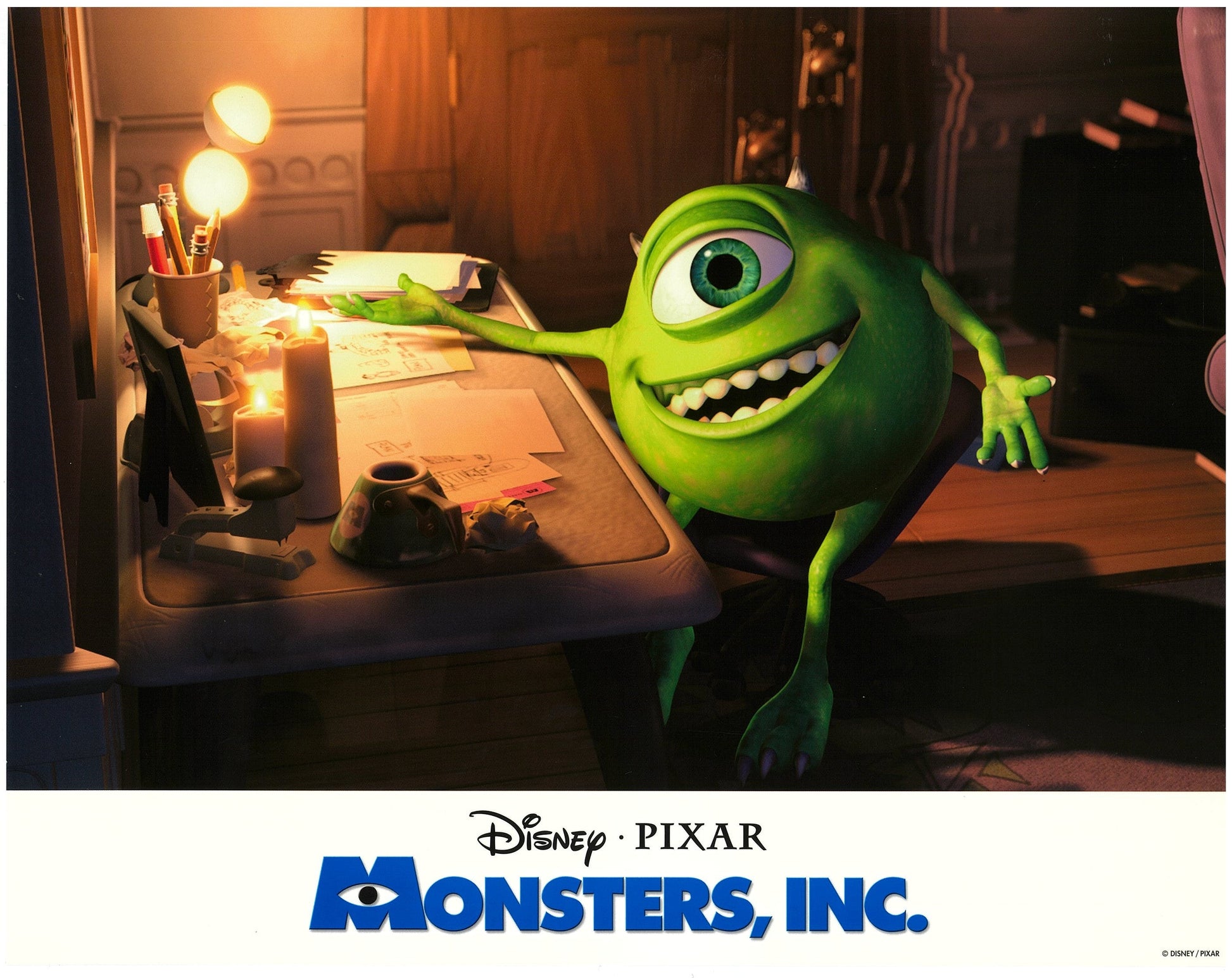 『モンスターズ・インク』 映画 ロビーカード アメリカ オリジナル [3405]