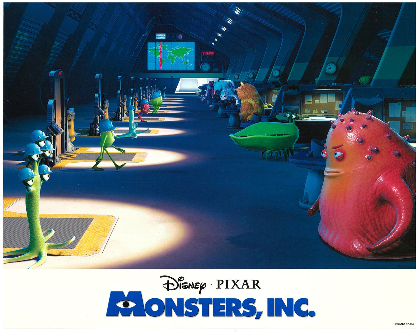 『モンスターズ・インク』 映画 ロビーカード アメリカ オリジナル [3407]